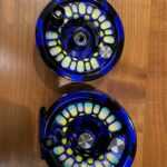 Abel Super 8 with Spare Spool - Blue/Black Camo