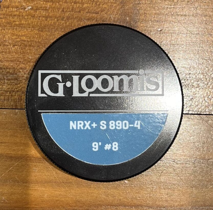 G. Loomis NRX+S 9ft 8wt fly rod (New)